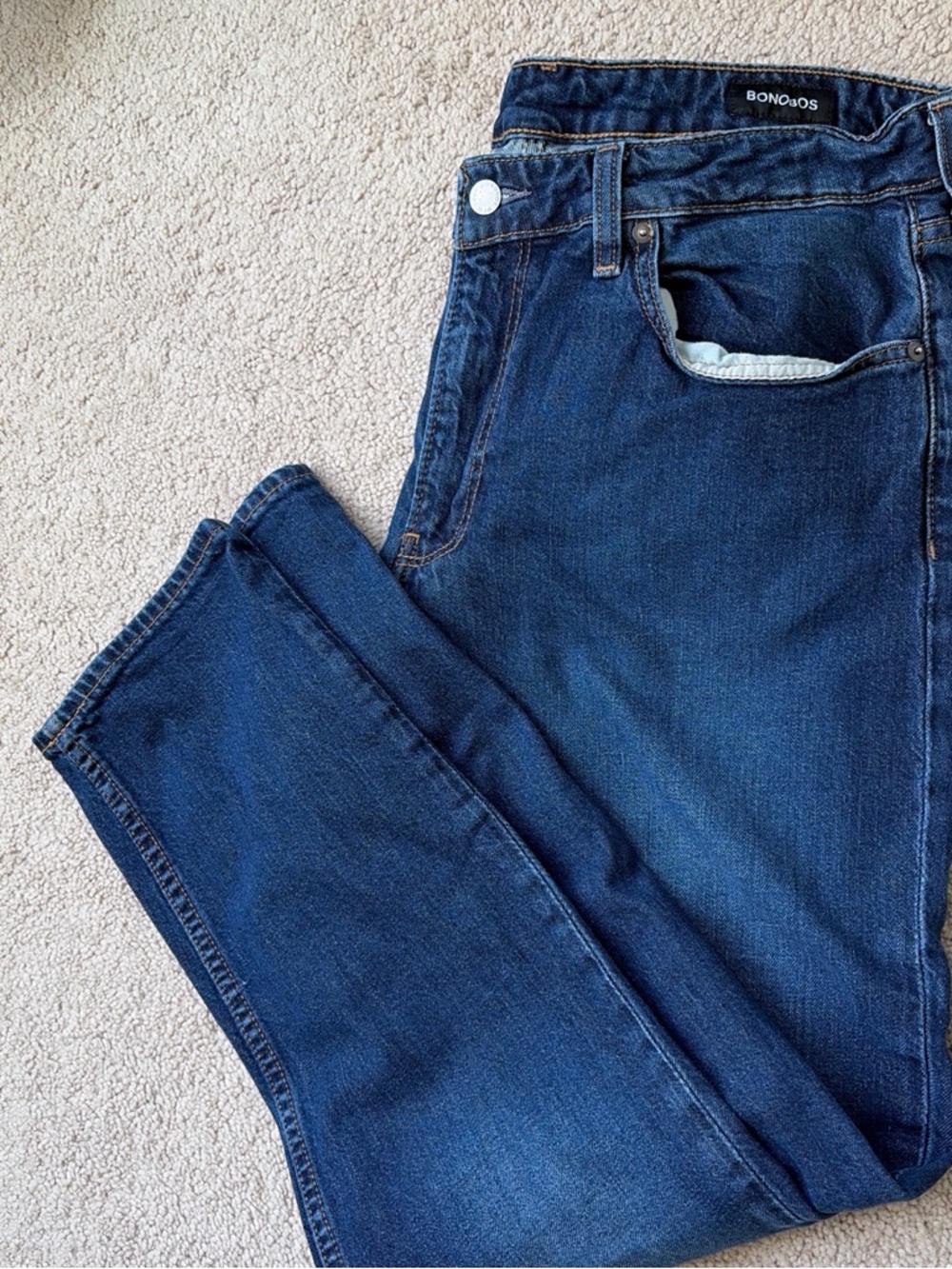 Bonobos Premium 4-Way Stretch Athletic Fit Jeans - 35x30 - Picture 5 of 8